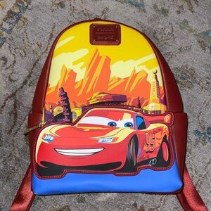 Loungefly Lightning McQueen Radiator Springs Mini Backpack